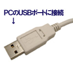 USBタイプのセットアップ