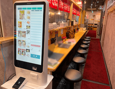 活用事例｜セルフレジ・券売機として