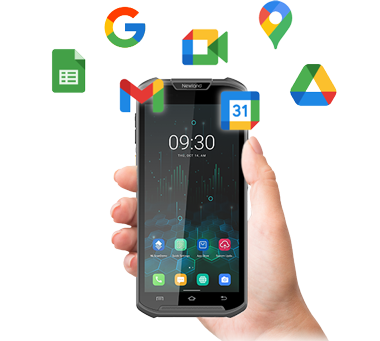 図：NLS-MT93 Googleモバイルサービス対応