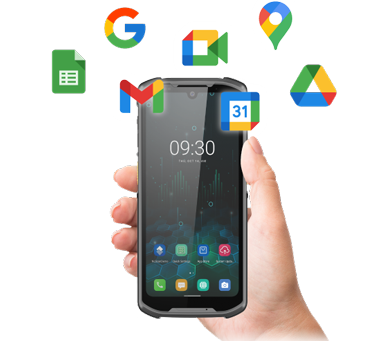 図：NLS-MT95 Googleモバイルサービス対応