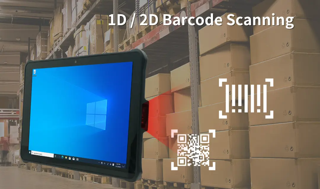高いバーコード読み取り性能