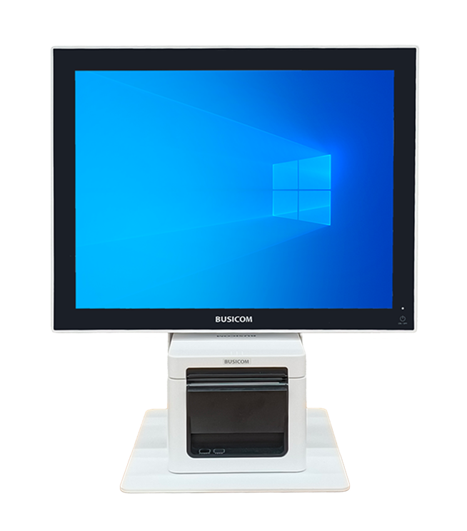 ビジコム/シチズン・システムズ製 CT-S253・CT-S255 白 設置イメージ