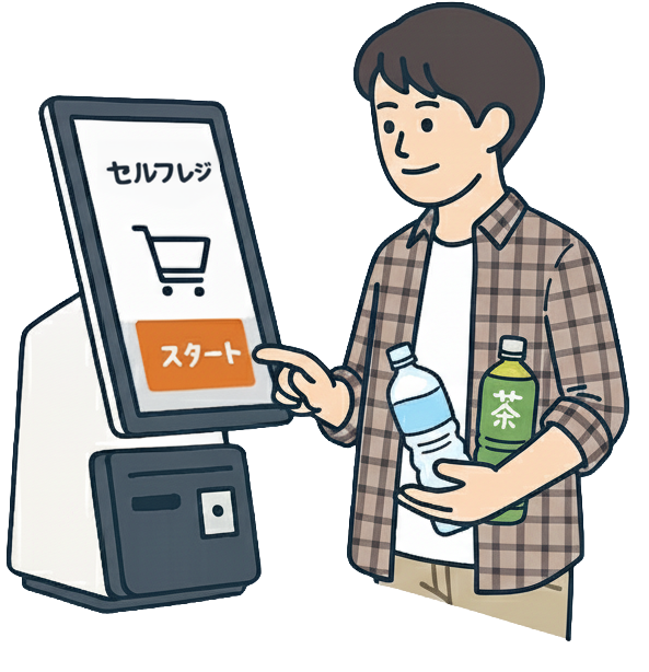セルフレジ イメージ