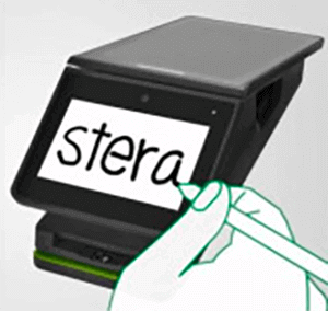stera terminal 電子サイン