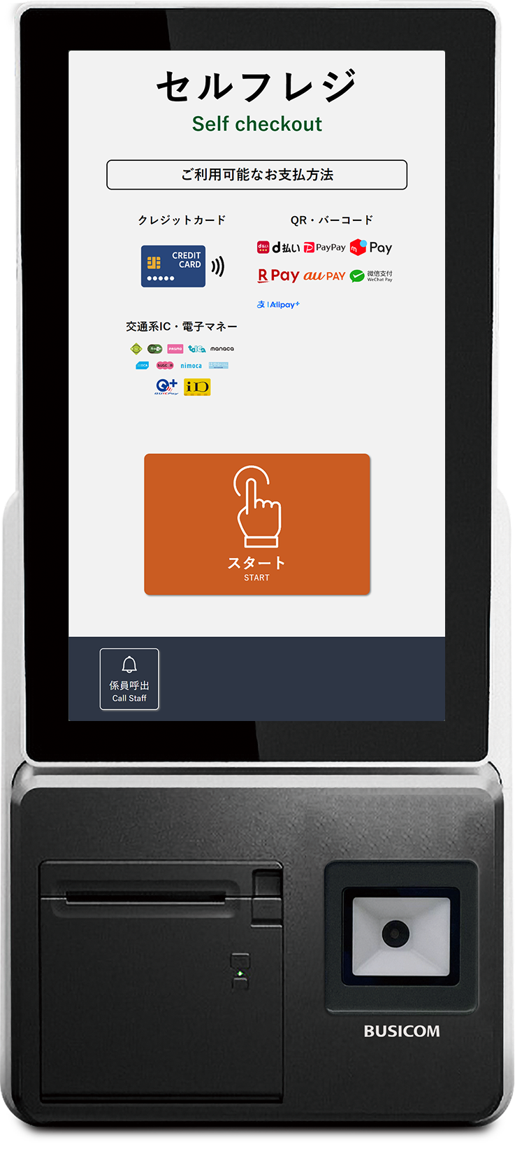 Seav-MK キャッシュレスフルセルフレジセット