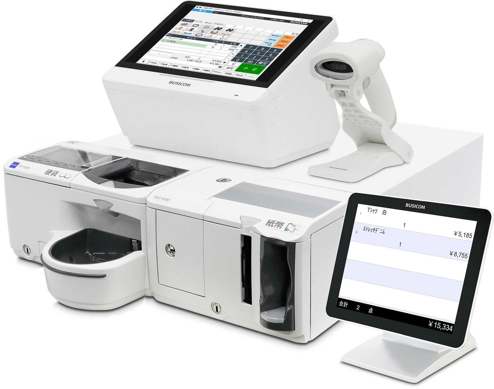 10.1インチ セミセルフレジセット（グローリー）