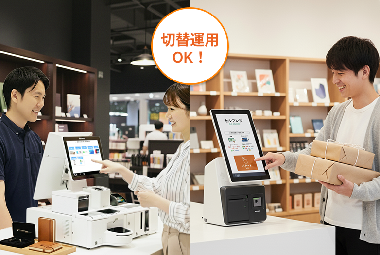 1台で3モード無料切替