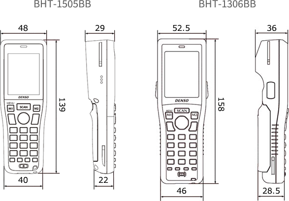 「BHT-1505BB」「BHT-1306BB」仕様