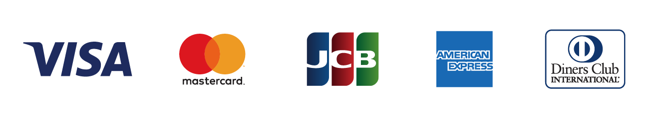 みせめぐオーダー使えるクレジットカード VISA・mastercard・JCB・American express・Diners Club
