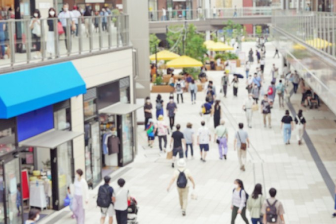 商業施設での催事に