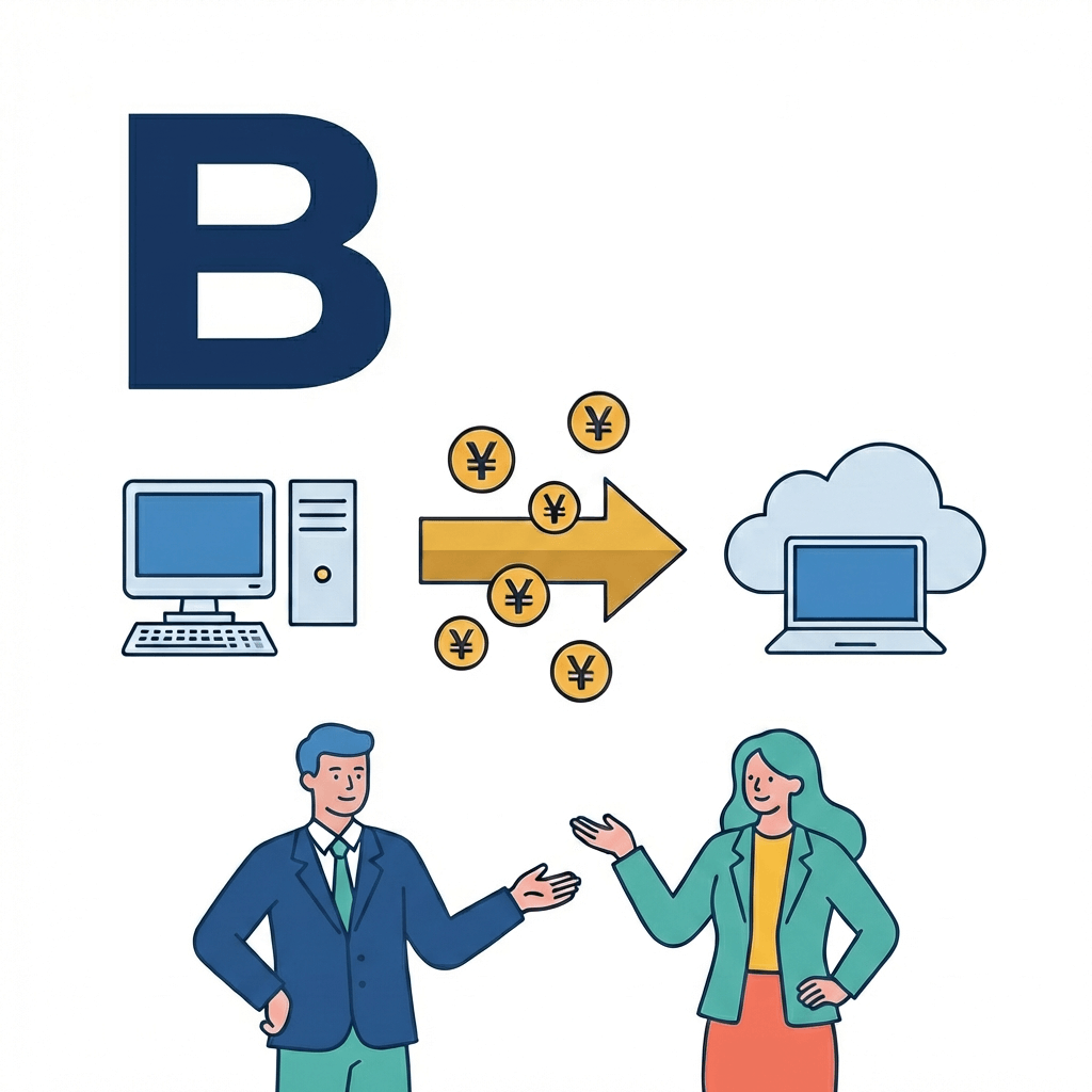 他社送信のイラスト